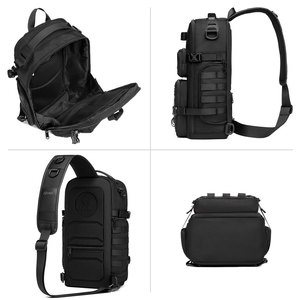 กระเป๋าคาดลำตัว <span class=keywords><strong>Ozuko</strong></span> 9585 รุ่นใหม่ ดีไซน์เก๋ กันน้ำ กันขโมย สำหรับผู้ชาย แฟชั่น กระเป๋าใส่กล้องสำหรับขาตั้งกล้อง - Product Image 4