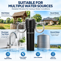 Purificateur d'eau domestique, ultrafiltration, filtration au charbon actif, eau potable propre pour la cuisine à domicile
