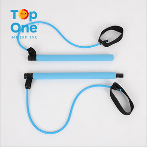 TopOne, equipo de entrenamiento de alta calidad, barra de Pilates portátil, expansor de ejercicio, palo de Yoga con banda de resistencia - Product Image 6
