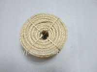 Corde en sisal naturel 6mm 8mm 10mm, couleurs variées, écologique, style coupé, pour griffoirs pour chats et meubles d'arbre à chat DIY