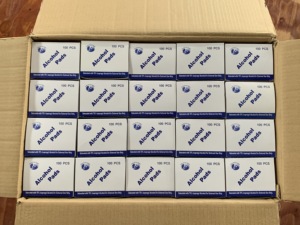 Индивидуальные одноразовые спиртовые салфетки, Заводские салфетки с логотипом для дезинфекции, антисептики - Product Image 3