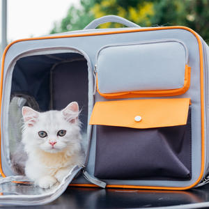 Nuevo diseño de la venta caliente de lujo personalizado perro gato portador de mascotas mochila bolsa gato bolsa de transporte de mascotas para viajar - Product Image 2