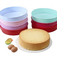 Moule à gâteau rond en silicone, multi-tailles, résistant au four, fabriqué en Chine, pour la vente en gros de moules best-sellers