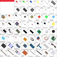 Kit de Desarrollo Ultimate para Raspberry Pi 4B/3B+/PI 400 con 223 Artículos, 104 Proyectos