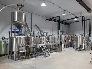 Máquina de Limpieza y Llenado de Barriles de Cerveza de Acero Inoxidable con Motor Controlado por PLC, 3000L, 20L, 30L, 50L - Product Image 4