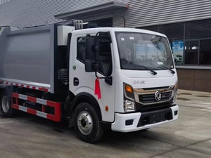 Camion compacteur à benne basculante 4x2 avec moteur Yuchai de 220 chevaux, transmission manuelle, camion de collecte des déchets - Product Image 2