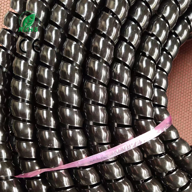 Plastic PP Spiral Wrap Sleeve Anti Wear Corrosion Resistant Spiral Guard for Industrial Rubber Hose Protection