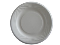 Ensemble de vaisselle en bambou compostable biodégradable jetable accessoire de couvercle de sécurité alimentaire pour hôtels et fêtes fabriqué à partir d'assiettes en papier