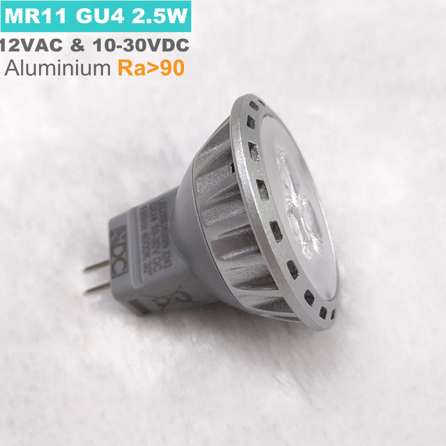 4 w 3watt 2watt Module Point Lens Gu4 Led Mr11 Warm White Cool White Rgb Small Led Spot Light Bulb 12v 24v AC