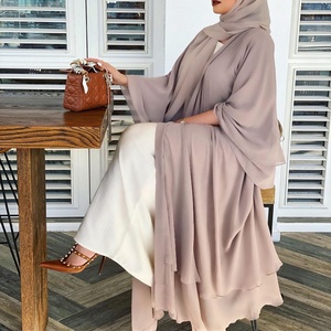 Kimono musulmán de Ramadán Eid Mubarak Abaya para <span class=keywords><strong>mujer</strong></span>, Túnica musulmana, caftán, ropa islámica, <span class=keywords><strong>Jalaba</strong></span> - Product Image 2