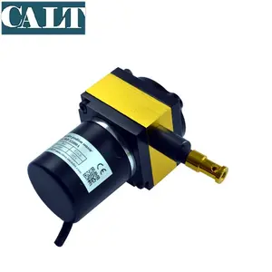 CALT 4-20 MA Posisi Sensor Perpindahan 1000Mm Rentang Kawat Resistansi Encoder
