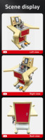 Cadre photo sous-jacent Nouveau design Cadre menuisier Machine avec joint de serrage Photo PS/Cadre en bois Machine à clouer