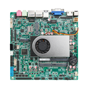 Carte mère de bureau Mini ITX, processeur Intel <span class=keywords><strong>Core</strong></span> <span class=keywords><strong>I3</strong></span> I5, double chipset, prise en charge de 32 Go de mémoire DDR4, une seule connexion LAN Gigabit, double LVDS, carte intégrée - Product Image 3