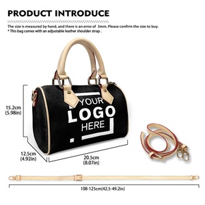 Sac à main <span class=keywords><strong>portable</strong></span> Ms. avec motif unique personnalisé, avec <span class=keywords><strong>bandoulière</strong></span>, élégant et polyvalent, ajoutant un charme mature, meilleur sac pour femmes - Product Image 6