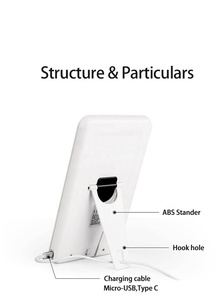 <span class=keywords><strong>Lampe</strong></span> de thérapie LED JSKPAD à 5 niveaux de luminosité réglable pour le soulagement des troubles affectifs, utilisation portable à la maison et au bureau, garantie 1 an - Product Image 4