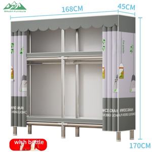 <span class=keywords><strong>Armadio</strong></span> Portatile Impermeabile Marca Wayon con Tessuto Non Tessuto e Asta in Acciaio per Stoccaggio in Soffitta55 - Product Image 5