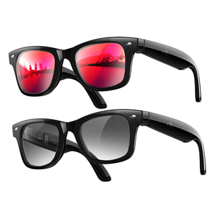 Gafas Inteligentes W300 con Protección UV, Traducción por IA, Monitoreo de Datos, Contador de Pasos, Gafas de Sol para Exteriores, Auriculares Inteligentes - Product Image 1