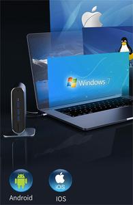 Đế Mở Rộng 12 Trong Một Đế Cắm Đa Giao Diện Dọc Loại C Áp Dụng Cho Trạm Nối Máy Tính Mac - Product Image 5