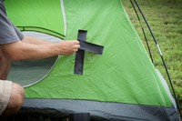 Einseitiger Acryl kleber Aufkleber PE Stoffband 25m Länge und 30mm Breite Karton versiegelung und Stuck malerei Stuck band