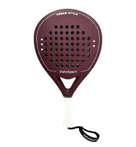 Raqueta de Pádel PATSSPORT OEM de Alta Calidad, Serie Macaron, con Acabado Mate de Fibra de Carbono 3K, Bajo Equilibrio, para Jugadores Principiantes - Product Image 3