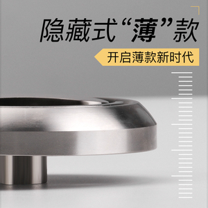 Xu Hướng 2024 Sản Phẩm Trang Trí Nhà Đơn Giản Vô Hình Kéo Vòng Khóa Thép Không Gỉ Vòng Khóa Với Chìa Khóa Cho Cửa Nội Thất Phần Cứng - Product Image 2