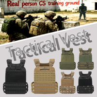 Gilet tactique léger personnalisé MOLLE, doublure en nylon antivol, universel toutes saisons pour la chasse et les activités de plein air, vente en gros