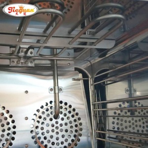 CE شهادة 4 الصواني الفولاذ المقاوم للصدأ التجاري الكهربائية منظور الحراري فرن المخبز - Product Image 2