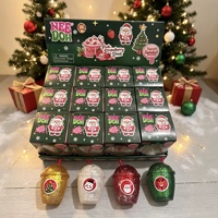 Bestseller Européen et Américain : Jouet Anti-Stress en Caoutchouc à Rebond Lent Thème Noël Bonbons de Mélasse pour Filles et Garçons 14 ans