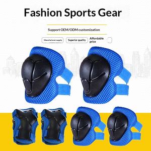 Ensemble de protection 6-en-1 pour enfants (genouillères, coudières, protège-poignets) pour garçons et filles de 3 à 7 ans, idéal pour le patinage - Product Image 1