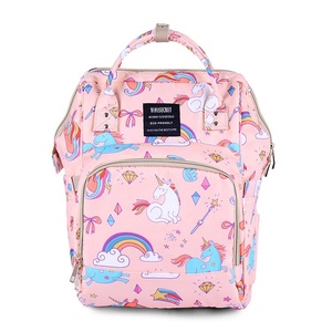 <span class=keywords><strong>2020</strong></span> yiwu zhiao personnalisé imprimé coloré voyage <span class=keywords><strong>momie</strong></span> maternité sac bébé couche-culotte sac à dos - Product Image 4