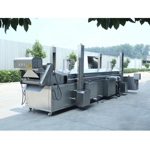 Friteuse à bande transporteuse automatique continue pour la fabrication de gari au Ghana, machine à frites de pommes de terre, prix <span class=keywords><strong>McDonald</strong></span>'s - Product Image 3