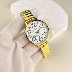 Nuevo Reloj de Cuarzo Deportivo Casual de Lujo para Mujer, Esfera Grande <span class=keywords><strong>con</strong></span> Números Grandes, Correa Elástica para <span class=keywords><strong>Mujeres</strong></span> Mayores WW003 - Product Image 2