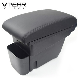 Vdéchirure Auto accoudoir coussin ABS boîte de rangement USB Console <span class=keywords><strong>centrale</strong></span> décoration intérieure accessoires pièces pour Skoda kodiaq2020/2021 - Product Image 4