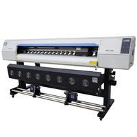2024 nuevos productos 1,8 m 6ft 6 pies 70in Eco Solvent Printer Car Sticker Sign Banner Dx7 Máquina de impresión de marca famosa