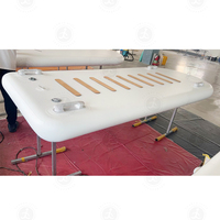 Échelle de passerelle gonflable en PVC pour navires - Certifiée CE, étanche, anti-corrosion, capacité maximale 100-500 kg, taille personnalisable