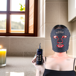 Maschera per terapia con fotone a <span class=keywords><strong>Led</strong></span> Pdt a infrarossi luce rossa a luce rossa maschera per viso - Product Image 2