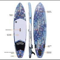 Planche de surf à pagaie gonflable unisexe de 11 pouces, nouveau modèle, dessus souple en PVC/EVA, fabriquée en Chine, planche de surf SUP pour la vague