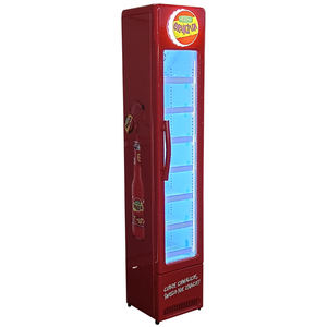 Refrigerador comercial vertical Delgado directo de fábrica, escaparate de puerta de vidrio para exhibición de bebidas, refrigerador comercial Vertical - Product Image 3