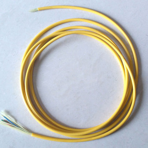 GLGW Indoor Multimode Fiber Optic Cable GJPFJH 4 6 12 24 Core G652 Yellow PVC LSZH Jacket Aramid Yarn <b>Soft</b> <b>Wire</b> - Product Image 2