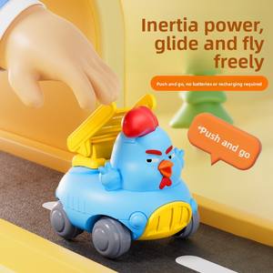 YD TOYS Nuevo Coche de Juguete de Plástico con Diseño de Pollo de <span class=keywords><strong>Dibujos</strong></span> <span class=keywords><strong>Animados</strong></span>, Inercial, de Ingeniería, Multiarticulado y Móvil, Divertido para Niños, Escala 1:5, Venta al por Mayor - Product Image 3
