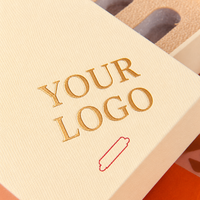 Boîte cadeau écologique pour petits flacons avec sac fourre-tout, logo personnalisé, emballage minimaliste crème pour vernis à ongles et parfum, OEM ODM