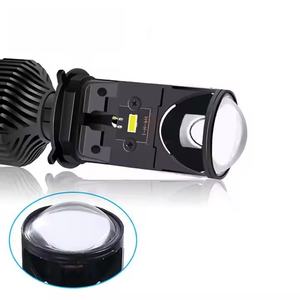 Ampoule de phare à grande lentille pour système d'éclairage standard H4 Y6 Double lumière 12V 65W 10000 Lumens Adaptation universelle pour phare de voiture - Product Image 6