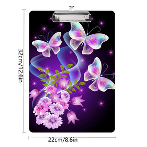 Fashion <strong>Clipboard</strong> A4 Letter Size Decorative <strong>Clipboards</strong> Teacher Nurse Doctor Student Kids <strong>Cute</strong> Design Standard Size 12.6" X 8.6" - Product Image 2