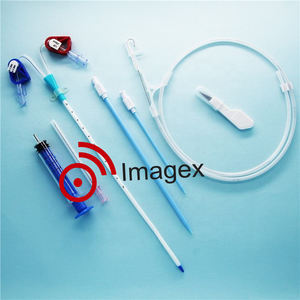 Kateter hemodialisis medis <span class=keywords><strong>Lumen</strong></span> ganda untuk perawatan dialisis sementara untuk penggunaan dokter hewan dan medis - Product Image 2