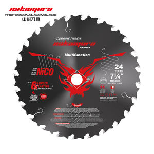 Yüksek kaliteli Undercut TCT ahşap kesme 184mm 7-1/4 "inç <span class=keywords><strong>24</strong></span>-Tooth hızlı kesme dairesel testere bıçakları - Product Image 1