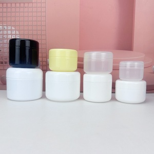 Low MOQ High End Pink White Cosmetic <b>Jar</b> <b>Plastic</b> <b>Jars</b> With Lids Green Yellow Cosmetic <b>Jar</b> for Cream - Product Image 6