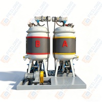 Machine à mousser PU à haut débit (haute pression) pour la fabrication de sièges de voiture / canapés / matelas / oreillers en latex / produits en PU