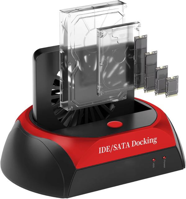 Manufacturer USB All-in-One IDE/SATA HDD Docking Station Enclosure 2.5/3.5 Inch SATA IDE Hard Drives Mac/PC Users with OTB Ghost