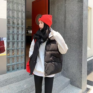 Veste en duvet et coton à col montant, écharpe décontractée et chaude, style <span class=keywords><strong>mi</strong></span>-long, best-seller automne-hiver 2025 pour femmes - Product Image 2