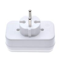 Adaptateur multiprise 4 voies Pheiyon, 230V max 1380W, prise européenne 2 broches avec protection enfant, CE RoHS, pour la maison, le bureau, vente en gros